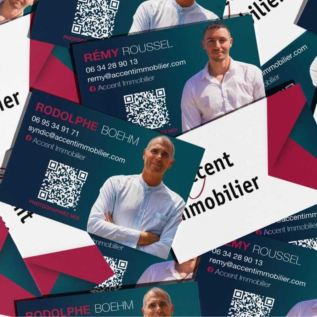 flyer agence immobiliere accents